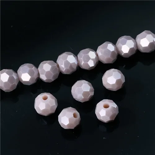 Czech Black Glass Round Beads for Jewelry Making - 3/4/6/8mm Spacer Beads Wholesale