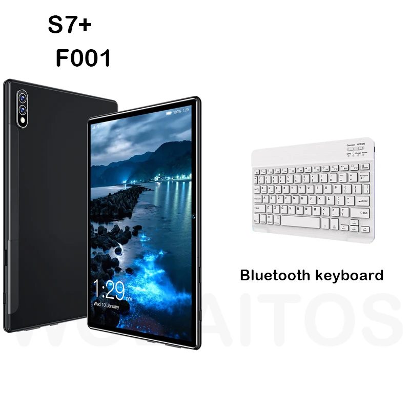 Tablet S7+ 8.1 Inch 8000mAh 512GB ROM WPS Office Android 10.1 16+32MP Camera WIFI Gobal Version Google Play Tableta PC most popular apple ipad Tablets