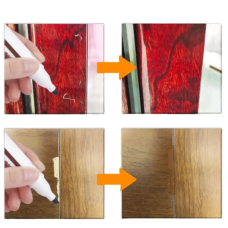 Paint Pen Wooden Furniture Paint Repair Pen Fill Scratches Repair Paint Pen Care Permanent Mark Tool DIY Oily Graffiti