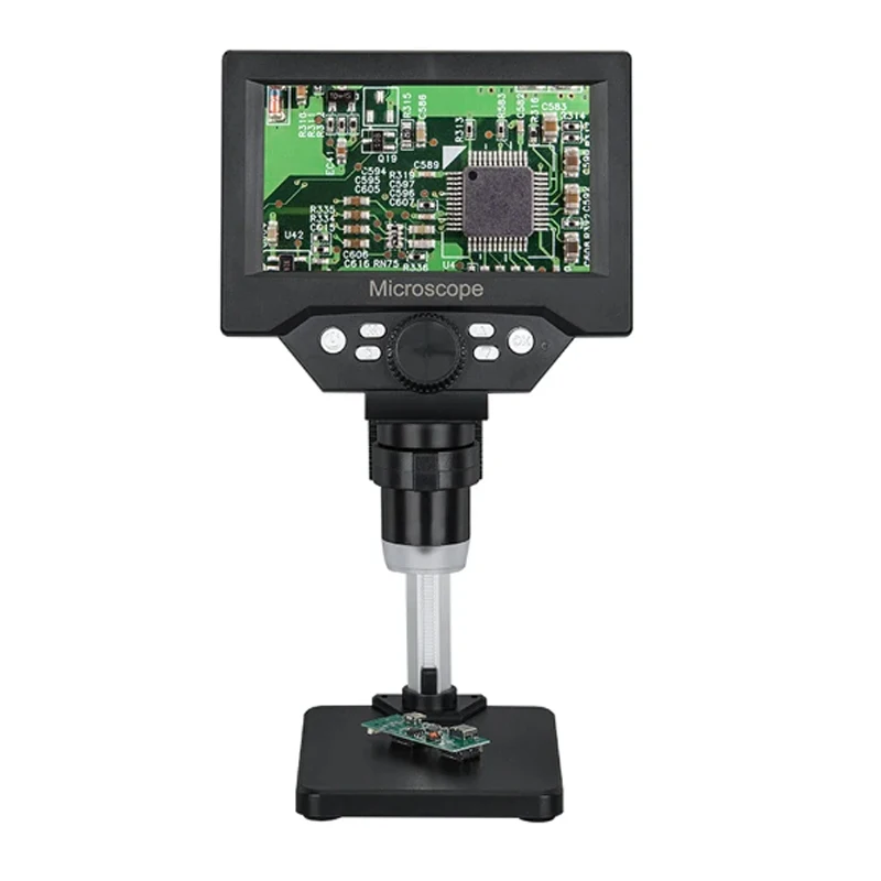 5.5inch LCD Digital Microscope 1000X 1080P Coin Microscope Magnifier with Stand Microscope For Electronics Repair Soldering 2