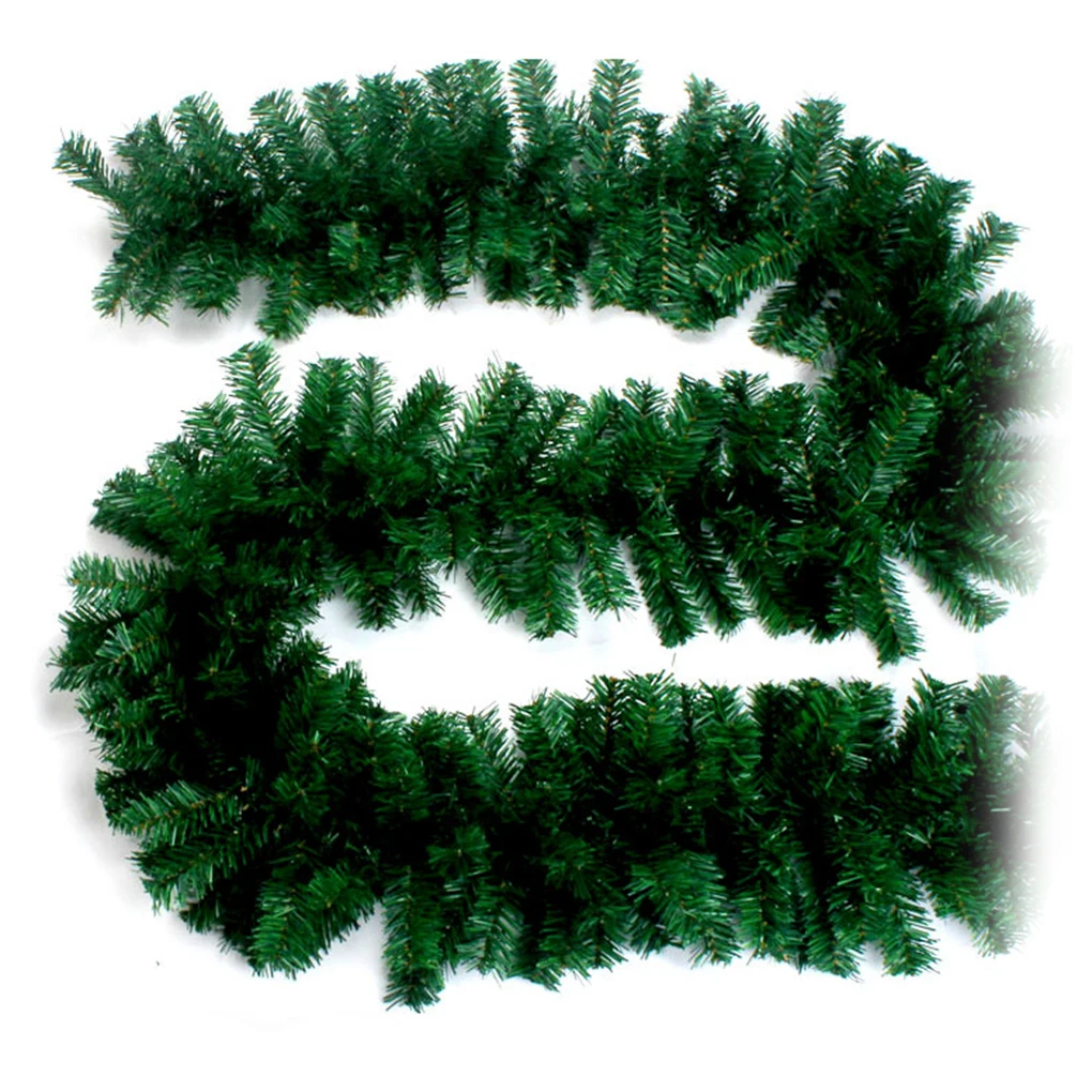 

New 5.5m Christmas Rattan Portable Foldable Anti-corrosive Realistic Hanging Household Office Wall Garland Decoration