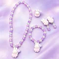 Purple rabbit