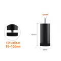 M6 Black 10cm