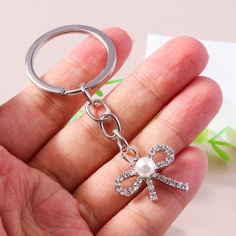 Mode Kristall Kreuz Charms Schlüssel anhänger Souvenir Geschenke für Frauen Männer Auto Schlüssel Handtasche Anhänger Schlüssel ringe DIY Schmuck Zubehör – Detail 24