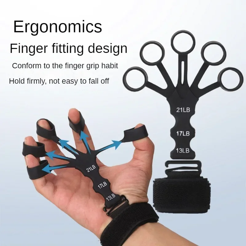 Hand Grip Finger Power Forearm Exerciser Muscle Expander Gripster Workout  Strengthener Fitness Handgrip Trainer Hand Gripster - AliExpress