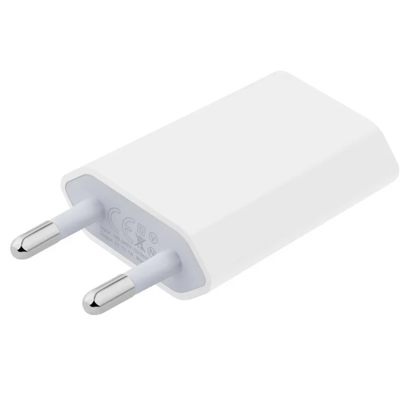 10/20pcs US/EU Plug 5V 1A AC USB Wall Charger Power Adapter 5W Phone Charger for Samsung iphone HTC Huawei Xiaomi charger adapter battery charger power supply adapter battery charger adapter