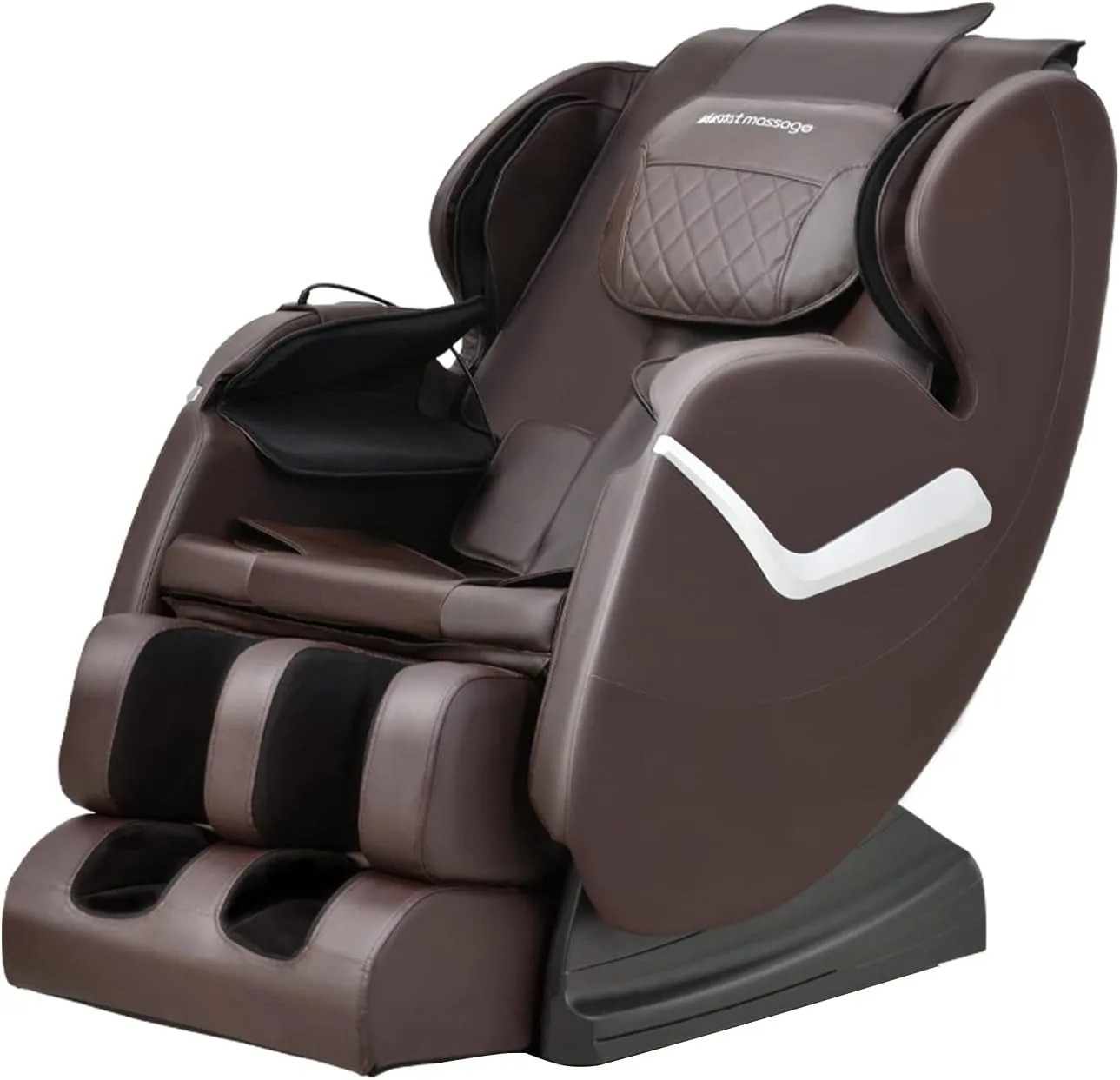 Massage Chair Full Body Electric Shiatsu Massage Chair Recliner with Foot Rollers Built-Heat Therapy Air System Stretch