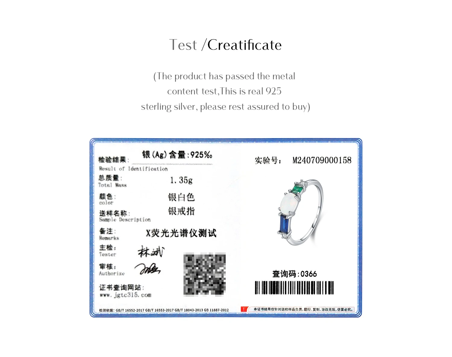 MODIAN 925 Sterling Silver Opal & Colorful Zirconia Luxury Finger Ring Platinum Plated Stackable Trendy Jewelry For Women