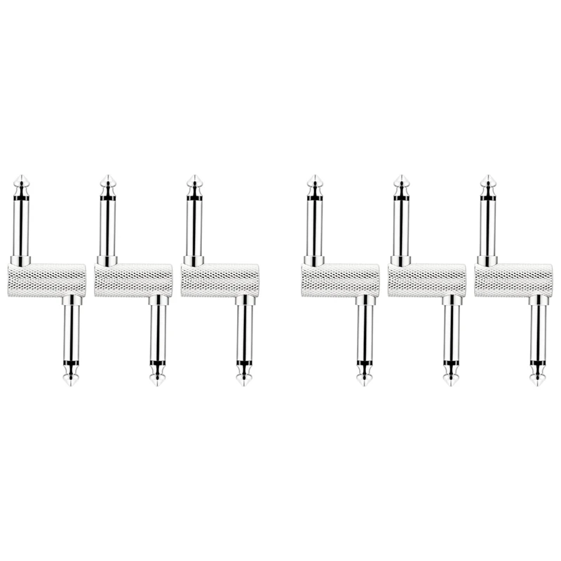 

6 Pieces Patch Cable Patch Cords For Connecting Guitar Effect Pedals