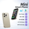 2025 NEW SERVO 16PRO 3G Mini Smartphone 3.75 " Display Dual SIM Cards 1GB+16GB Face Unlock GPS Small Smart Mobile Phones Type-C 1
