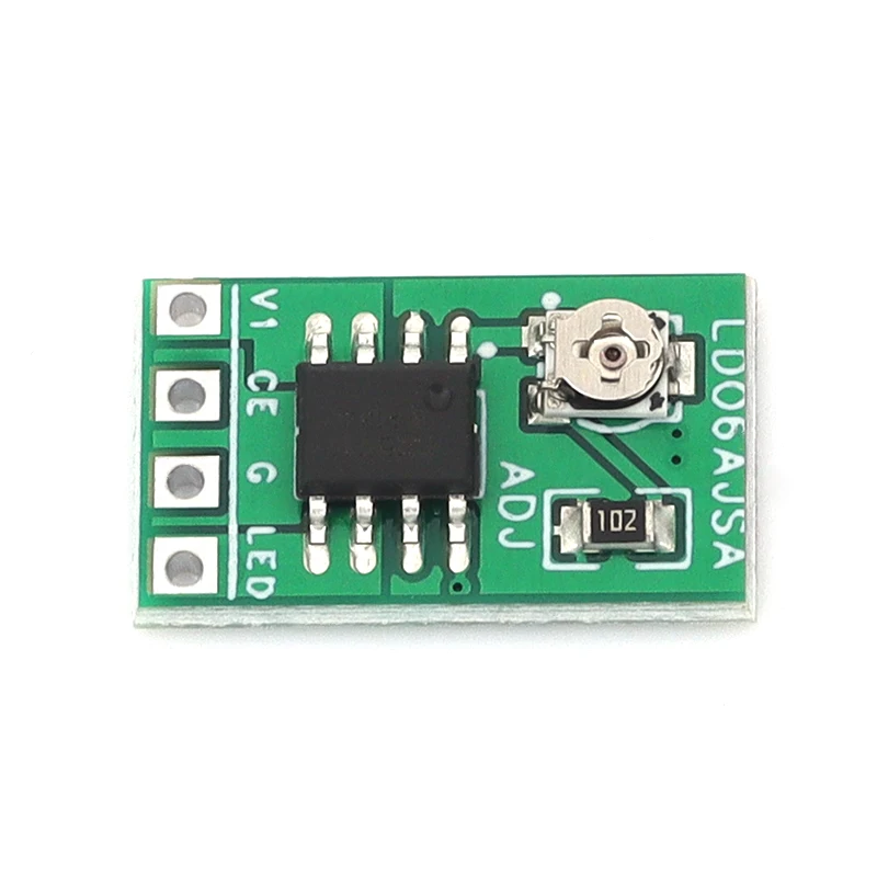 PWM 제어 보드 LED 드라이버 30-1500MA 정전류 조절 가능 모듈, 18650 리튬 이온 DC 3.3V 3.7V 5V에 적합