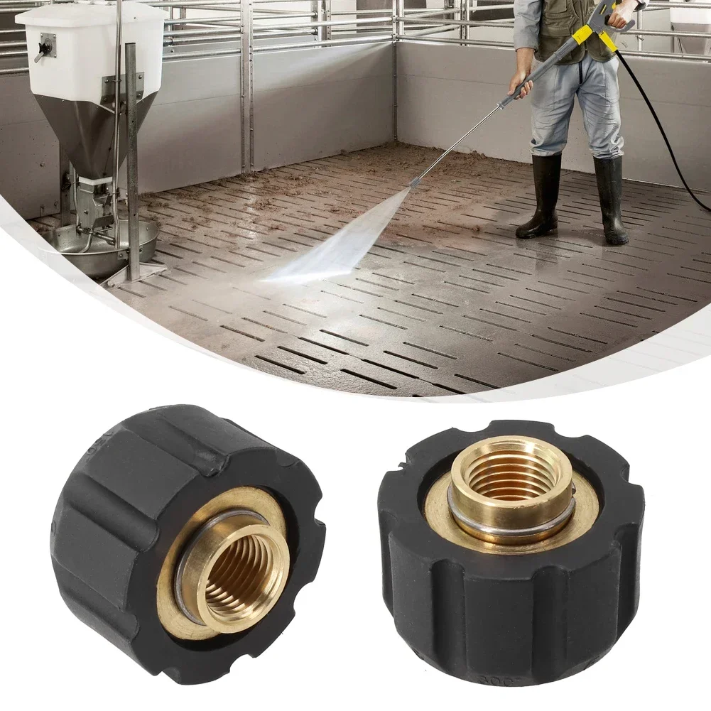 Accesorio Lavadora A Presión Adaptador De Conversión M22F A Karcher Serie K - Para Conectar Accesorios A Hidrolimpiadora Compatibilizar Lanzas Hidrolimpiadora