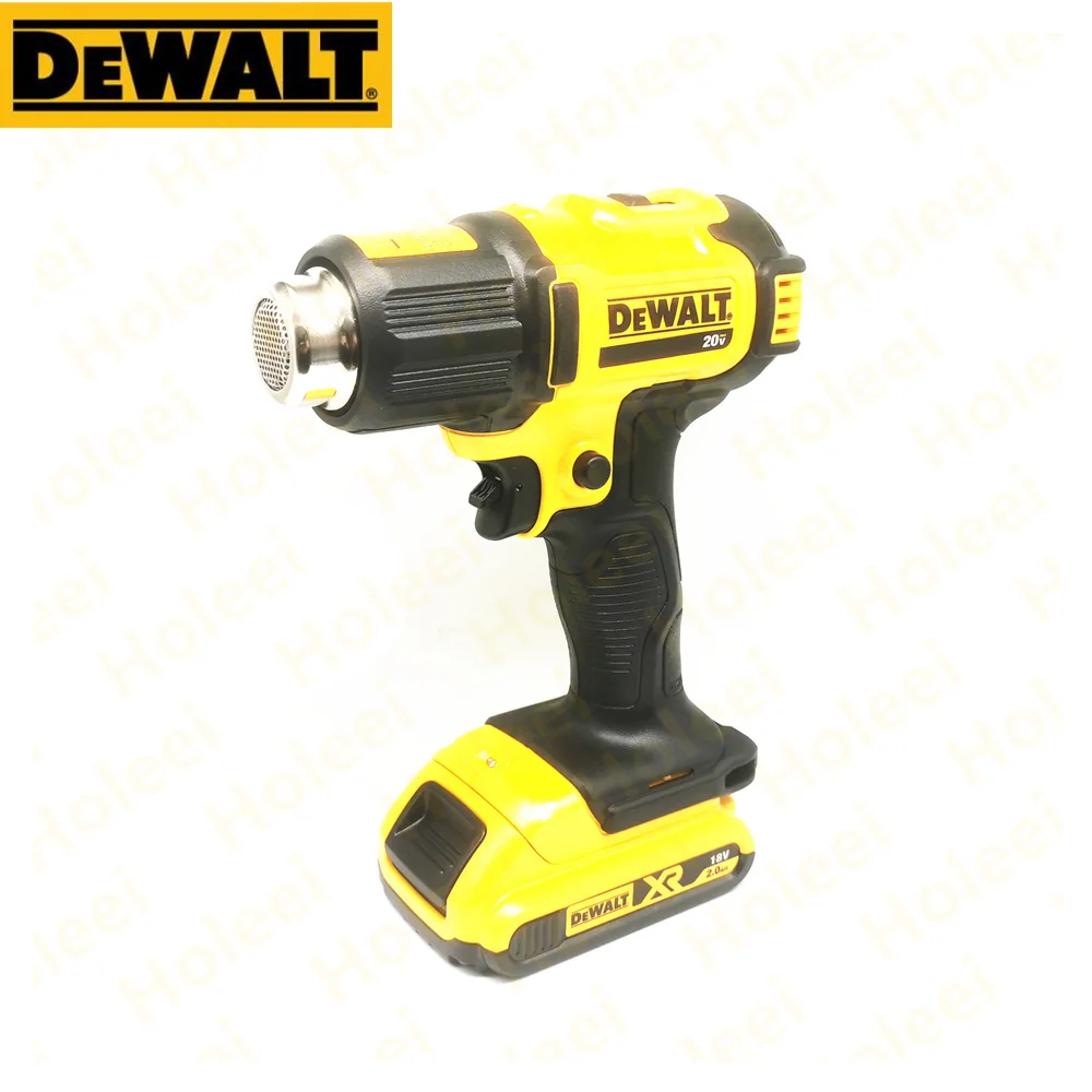 DEWALT Heat Gun DCE530 Cordless Lithium Battery Strong Durable Hot Air Gun  Temperature Adjust Car Film Grilling Gun DCE530N