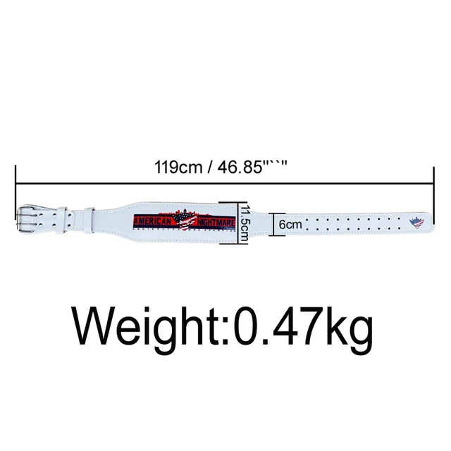 Cody Rhodes Weight Belt American Nightmare Pro Quality Training Gear Powerlifting Bodybuilding Championship Leather Belt 6
