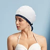 Women Ladies Fashion Stylish Ear Protection Comfortable Swimming Cap Hats Accessories Waterproof Fishtail 1