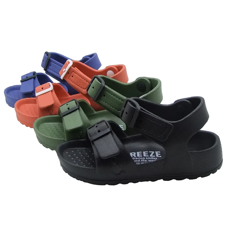 Summer clogs Children's Cold Slippers Indoor Non -slip and Soft Bottom Comfort Cute Baby Hole Shoes Boys and Girls Home Slippers
