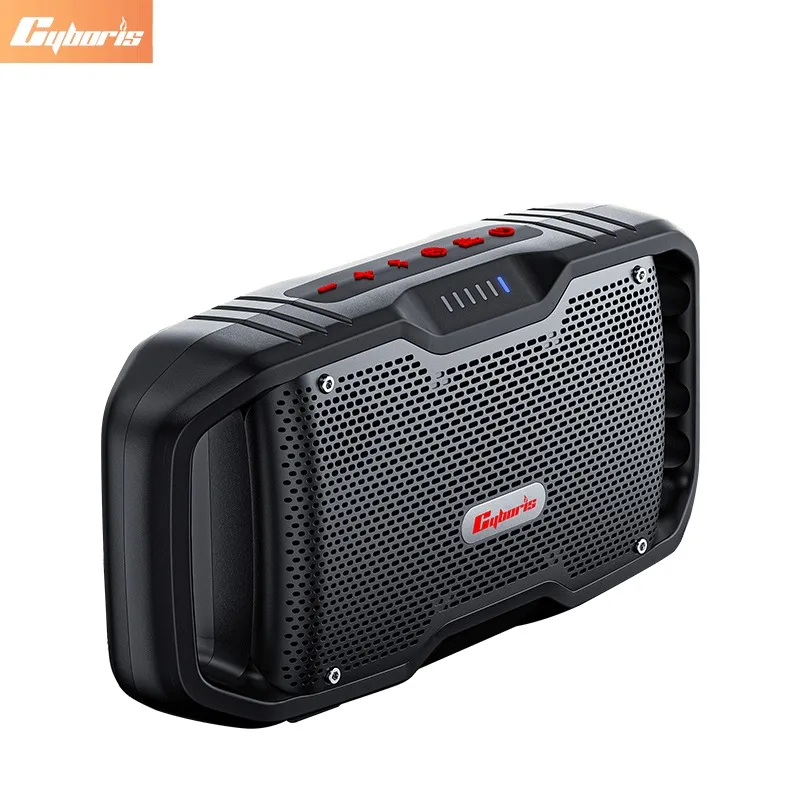 

Cyboris X10 120W Four Speaker Cool High Power Bluetooth 5.3 Speaker Csb Portable Card Subwoofer Can Serve A Mobile Power Source
