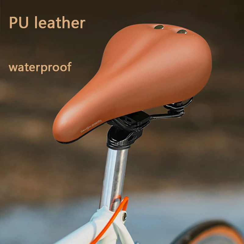 

For Dahon Large Travel Bicycle Saddle Super Soft Mountain Bike Seat Cushion Comfortable Seat Saddle Bicycle Accessories