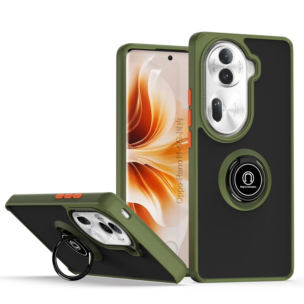 Rotatable Bracket Phone Case with Ring Car Holder Cover