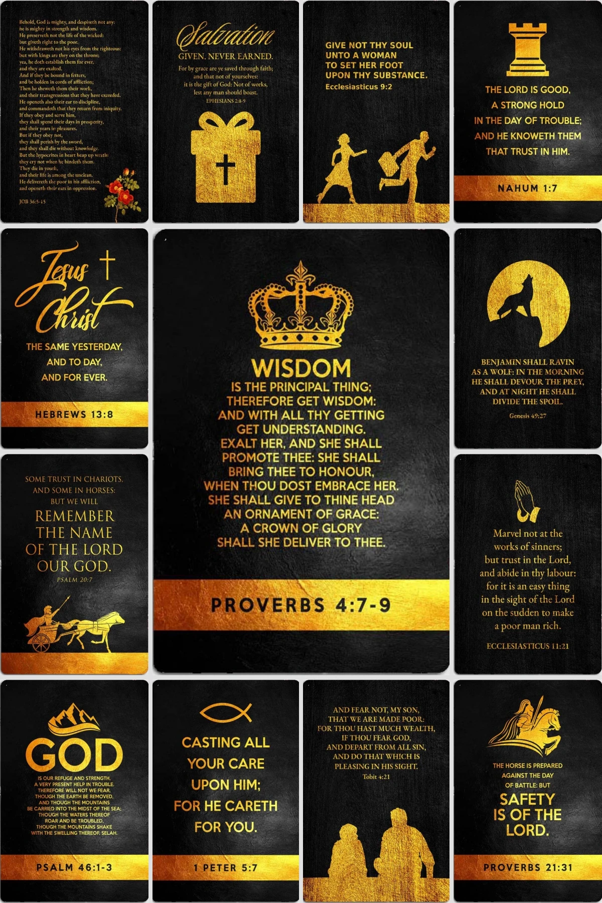 

Металлическое настенное искусство, металлический жестяной знак, украшения для комнаты для мужчин, ретро Библия, стихи, золотой эстетический декор для комнаты, плакат для украшения гаража