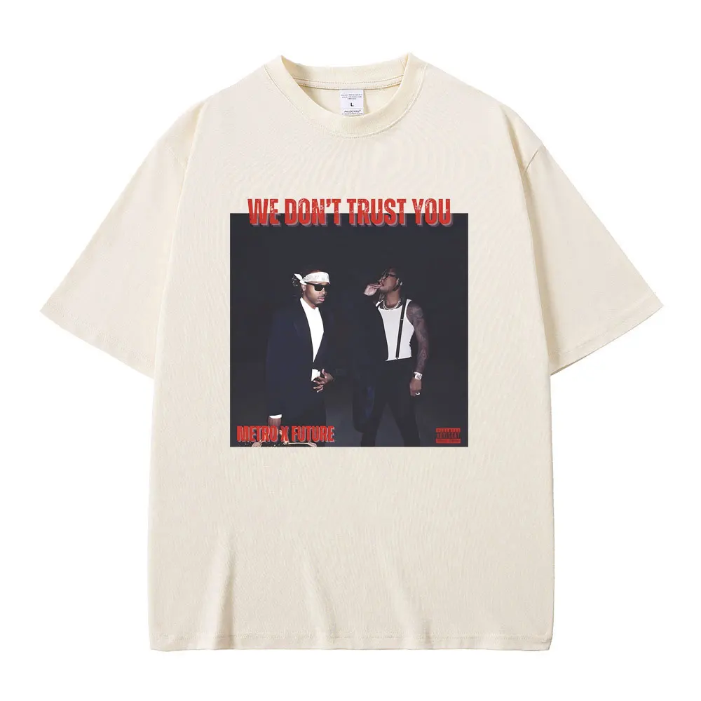 Raper Future & Metro Boomin We Don't Trust You Album Music Merch T