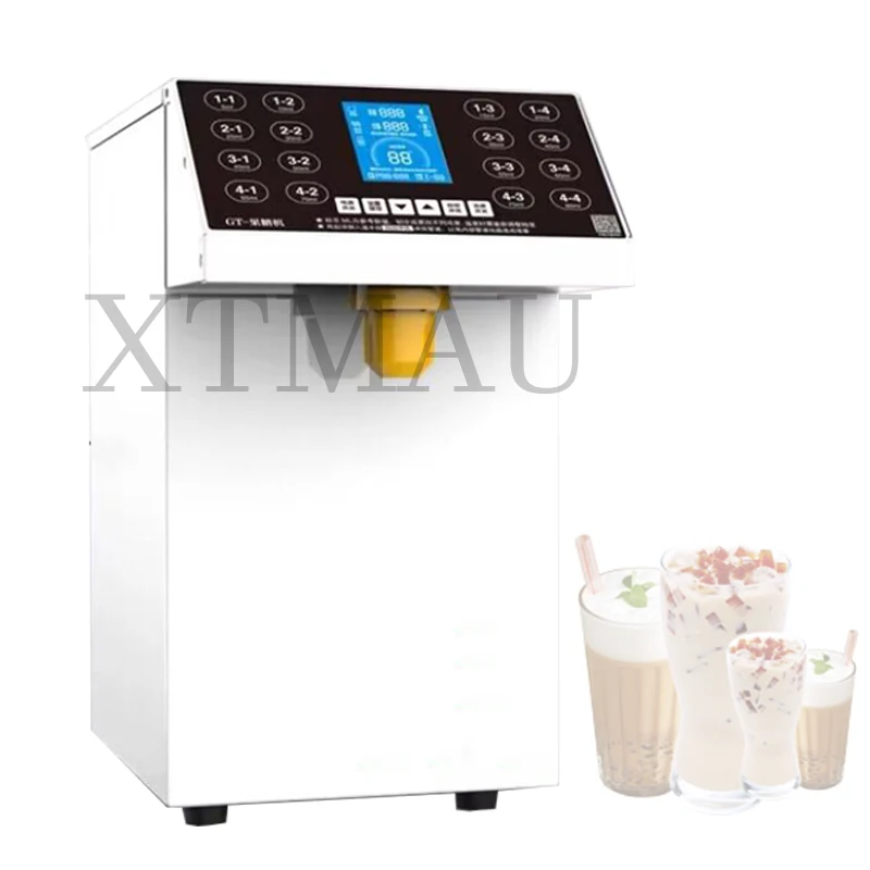 

16 Quantitative Fructose Machine Automatic Fructose Dispenser Syrup Dispenser Bubble Tea Shop Milk Tea Equipment Levulose