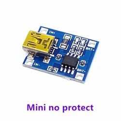 Universal 3.7V Lithium Battery Charger Module with Micro USB and Type - C Inputs (Mini)