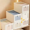Foladable Oxford Cloth Window Visible Clothing Covered Storage Box, Household Clothing Fabric Storage Box, Large Organizing Box 4