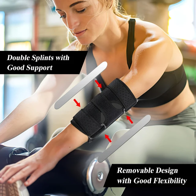 1pcs Sports Elbow Brace Sports Hand Protector Compression Breathable Sports Elbow Pads Suitable for Sports Sleeping Use 2