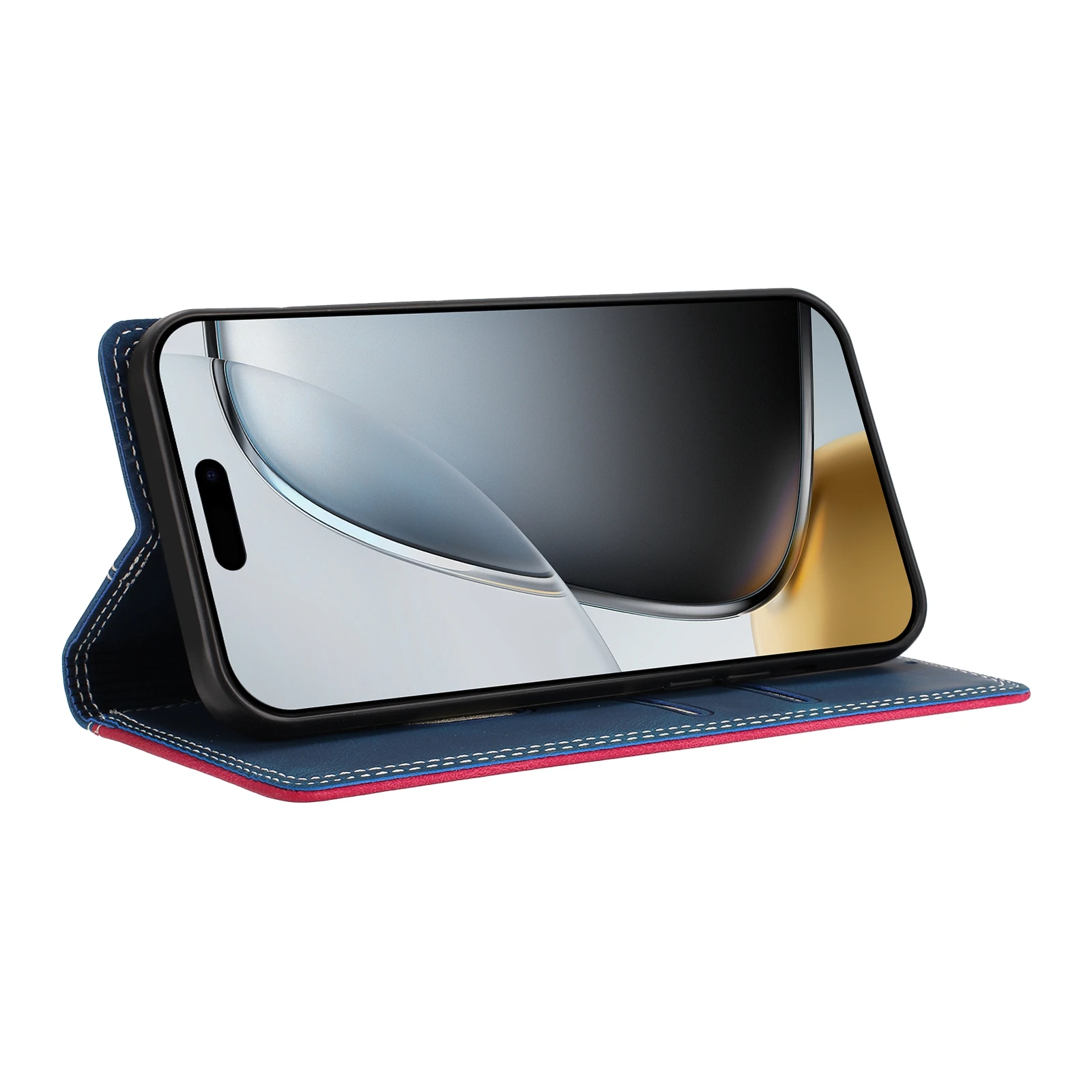 Luxury RFID Blocking Wallet Phone Case - Premium Strap Book Cover and Protective Bag