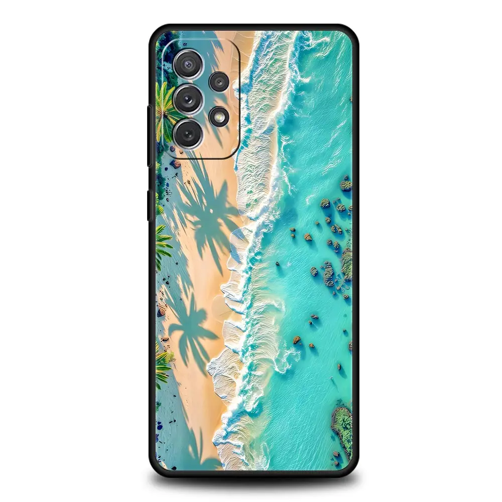 Seaside Scenery Wave Beach Phone Case Cover