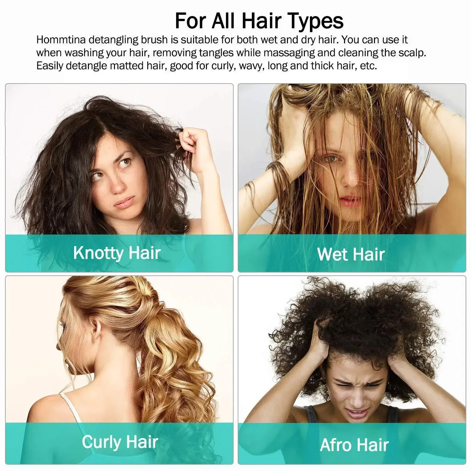 Kids Detangling Hair Brush Detangle Octopus Curly Hair Shampoo Brush Magic Scalp Massage Comb Care