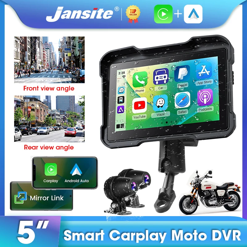 Jansite Carplay 7 inch (17,7 cm) Carplay, Con Supporto BMW, IPS