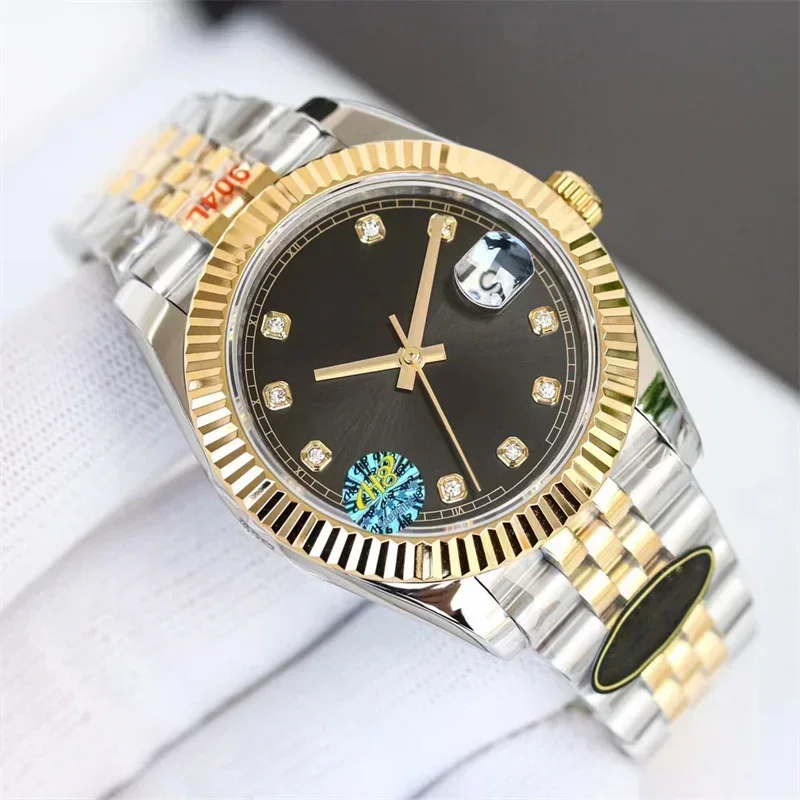 

Luxury Men's Women's Watch Automatic Mechanical Sapphire Stainless Steel WristWatch Fashion Gold Black Green