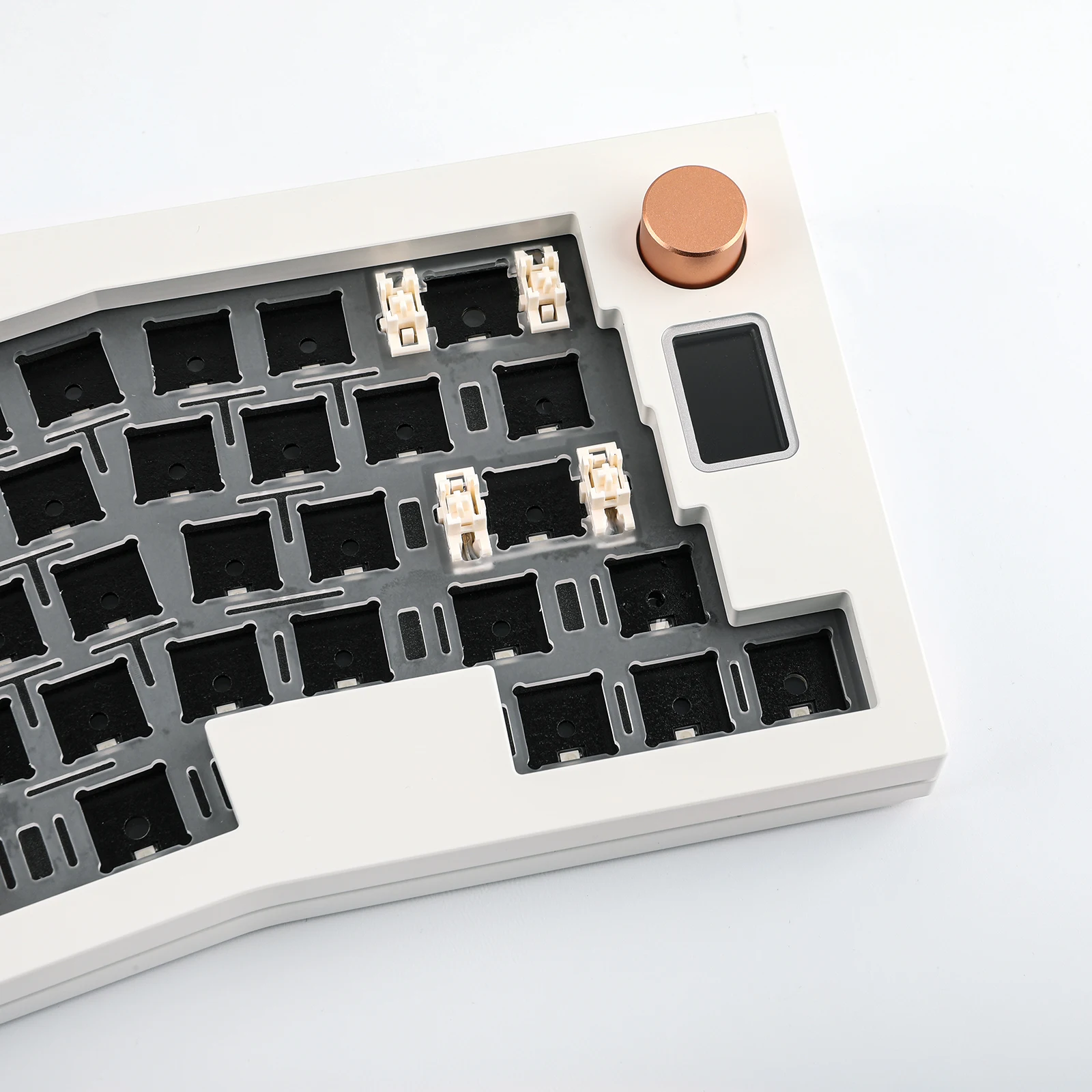 CIDOO V68 Alice-layout VIA Hot-Swappable Keyboard With TFT-LCD Screen ...