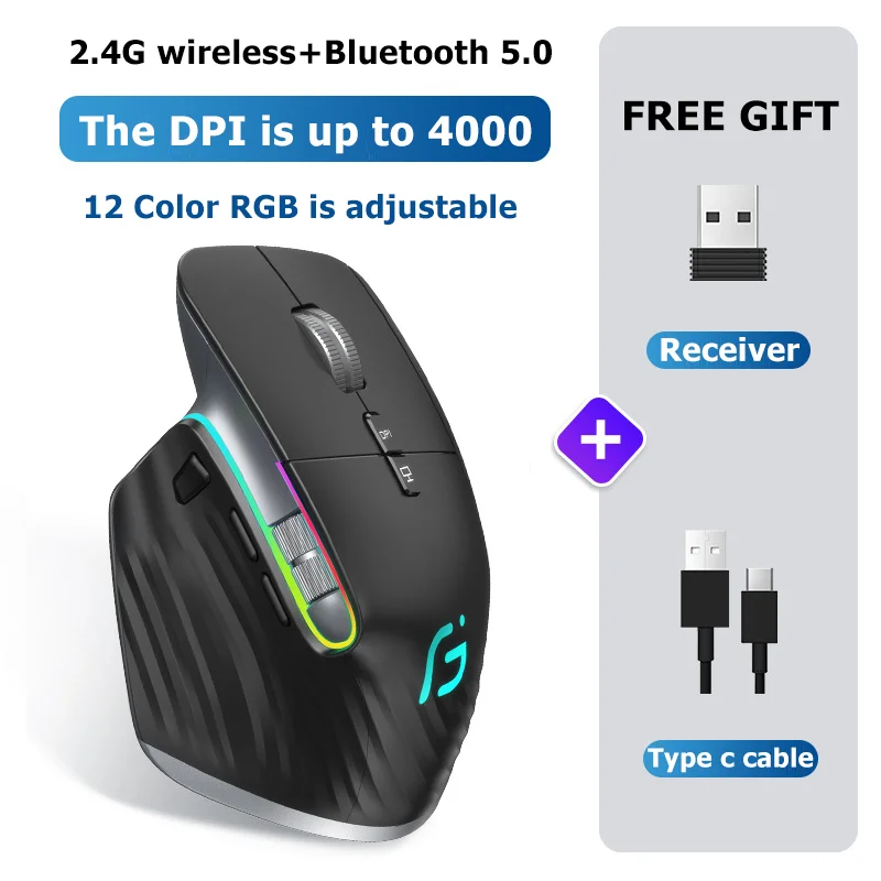 2.4g Bluetooth Black