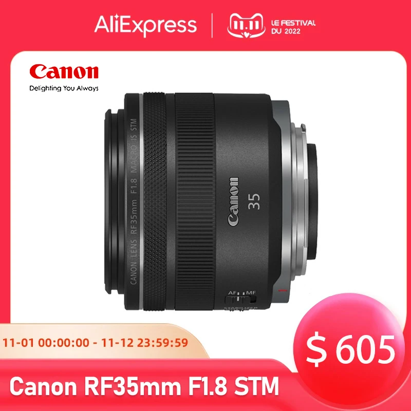 Canon Lens Canon RF 35mm F1.8 STM Camera Lens For Canon EOS R6 R7 R10