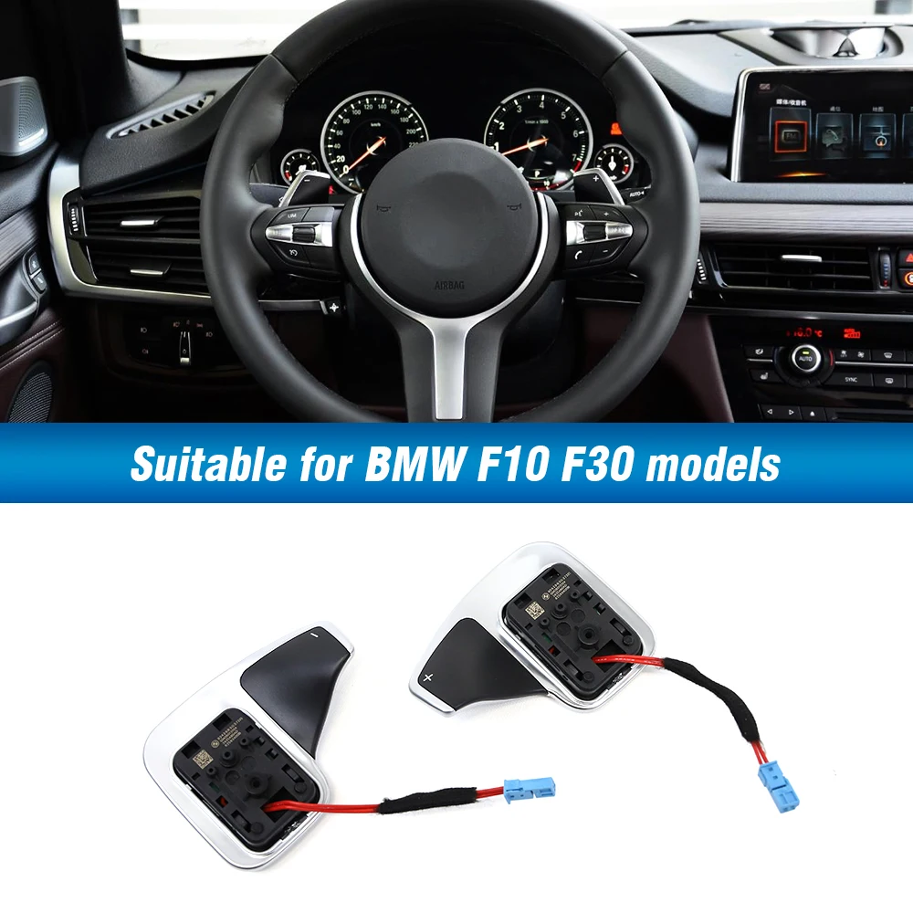 

Car Steering Wheel Shift Paddle Shifter For BMW F10 F20 F30 F32 F34 F48 F25 F26 F15 F16 1 3 4 5 Series 550D 328M M3 M6 upgrade