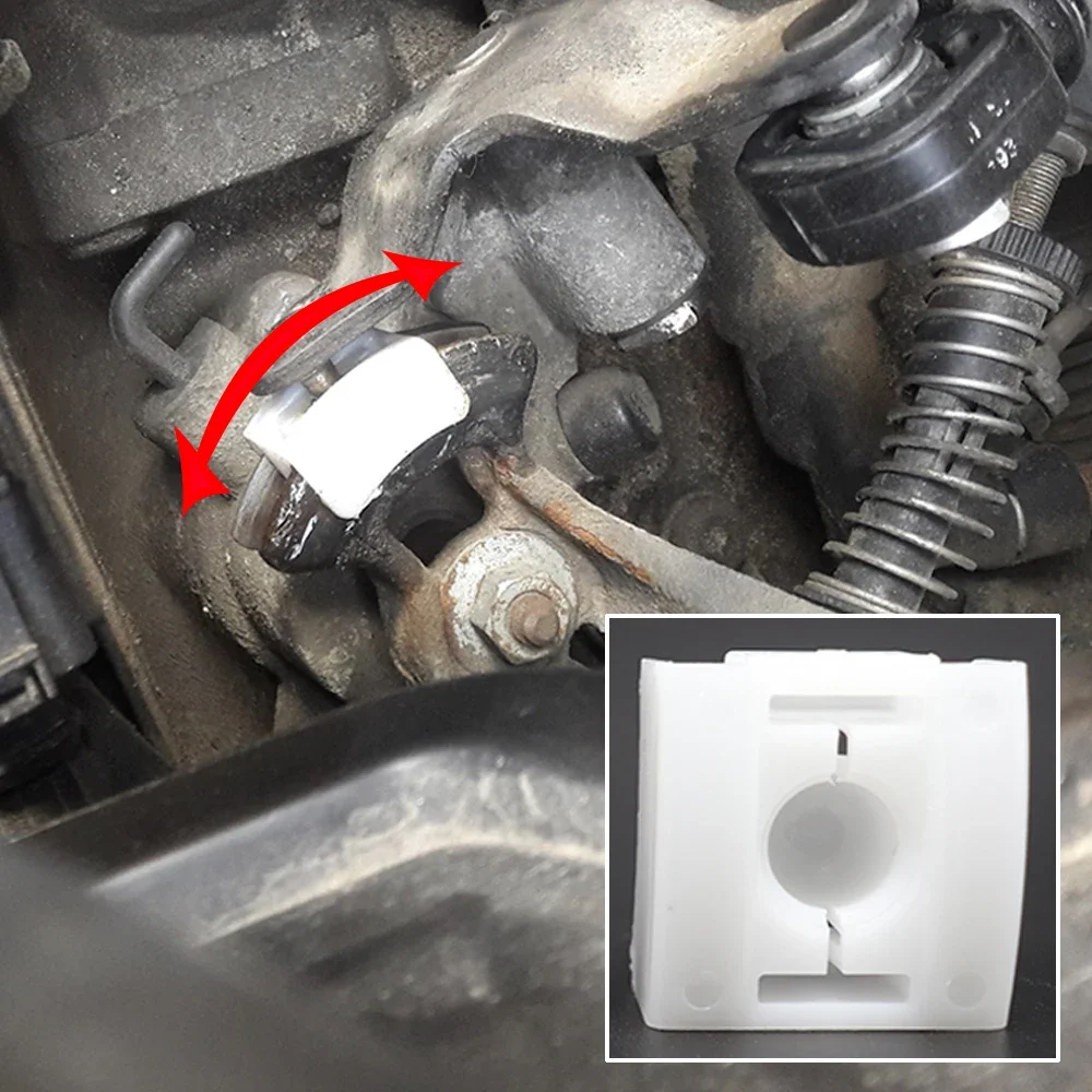 For VW Golf 4 1997-2005 Bora 1J Jetta Polo 9N Sharan 7M Gear Shift Relay Lever Sliding Shoe Bearing Bushing Wiring Lock Washer