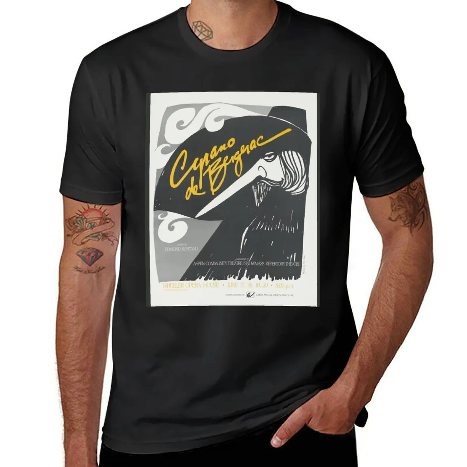 

Cyrano de Bergerac T-Shirt sweat Blouse fruit of the loom mens t shirts