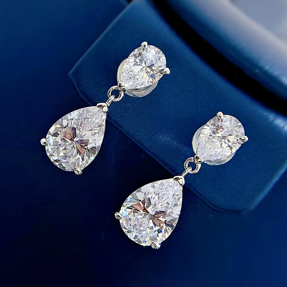 [PRIMAUTE] 925Silver☆Water Drop Earring 925 Water Drop Petite Earrings | 925 Silver Jewellery | A