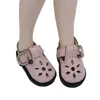 3.2cm Doll Shoes for Blythes Doll Toy,1/8 Mini Leather Dolls Shoes for Blyth BJD,DIY Doll Shoes Accessories 4