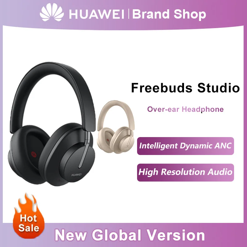 Huawei-auriculares inalámbricos Freebuds Studio originales, cascos con  Bluetooth 5,2, Hifi, reducción de ruido, TWS, Gamer Pro - AliExpress