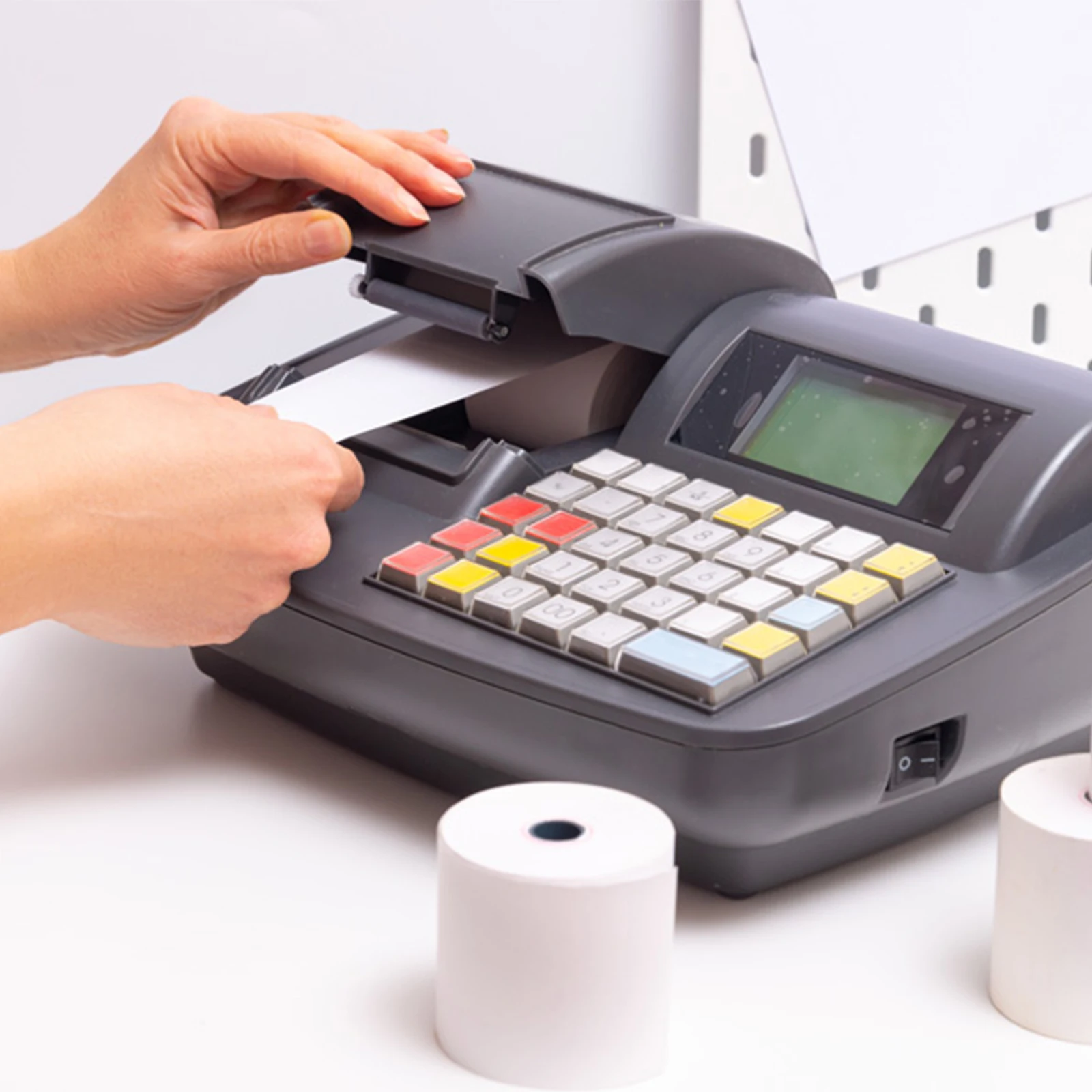 BPA-freie Thermopapierrollen 50/100 Stück, 3,14x262,4ft oder 2,25x59ft für POS-Kassendrucker – Detail 22