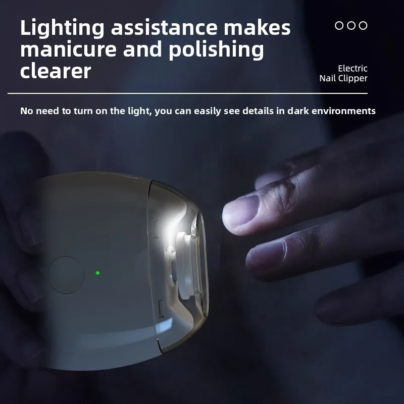 Electric Baby Nail Sharpener Infant Manicure Scissors Baby Hygiene Kit Baby Nail Clipper Cutter For Newborn