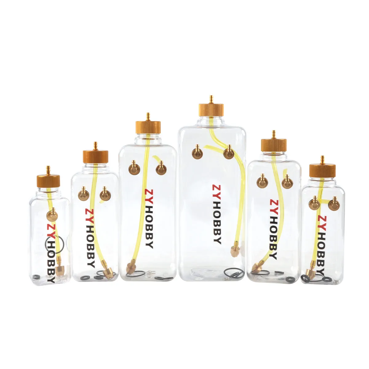 Model Airplane Fuel Tank RC Aircraft Gasoline/Petrol Nitro Transparent Tanks 260ML 360ML 500ML 700ML 1000ML 1500ML Fuel Bottles