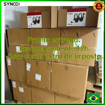 Intercomunicador Sem Fio SYNCO Xtalk Pro Series X5 Pro X2 Pro 2.4G Full Duplex com Redução de Ruído (Atualizado)