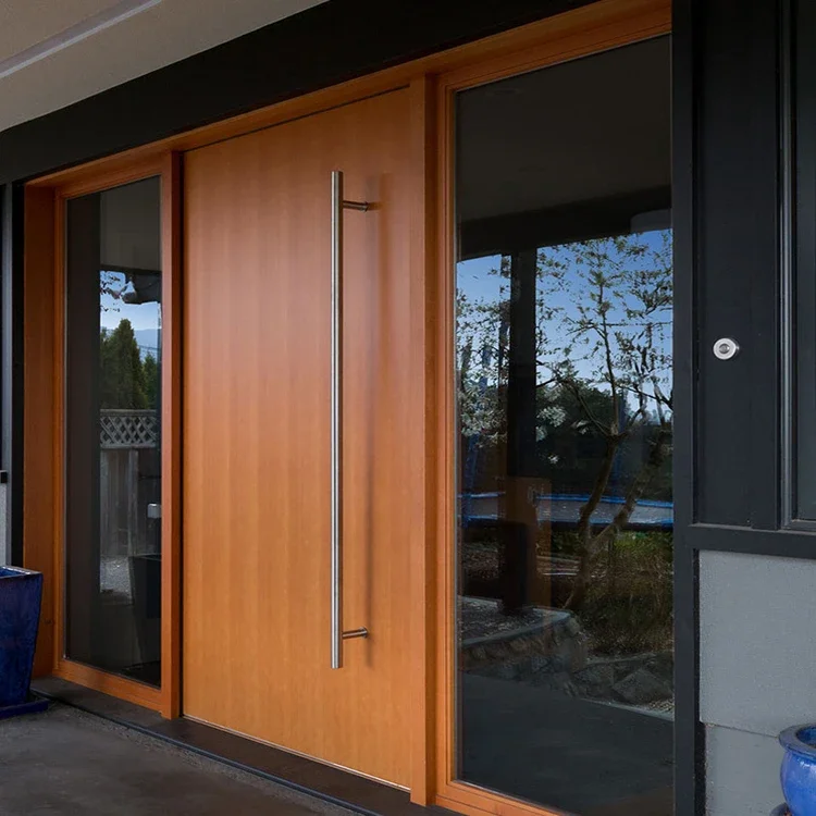 Revoliving hinges modern designs exterior pivot patio doors large pivot front door 6