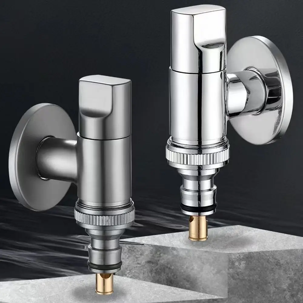 Stainless Steel Wall Mounted Dual Control Faucet Valve