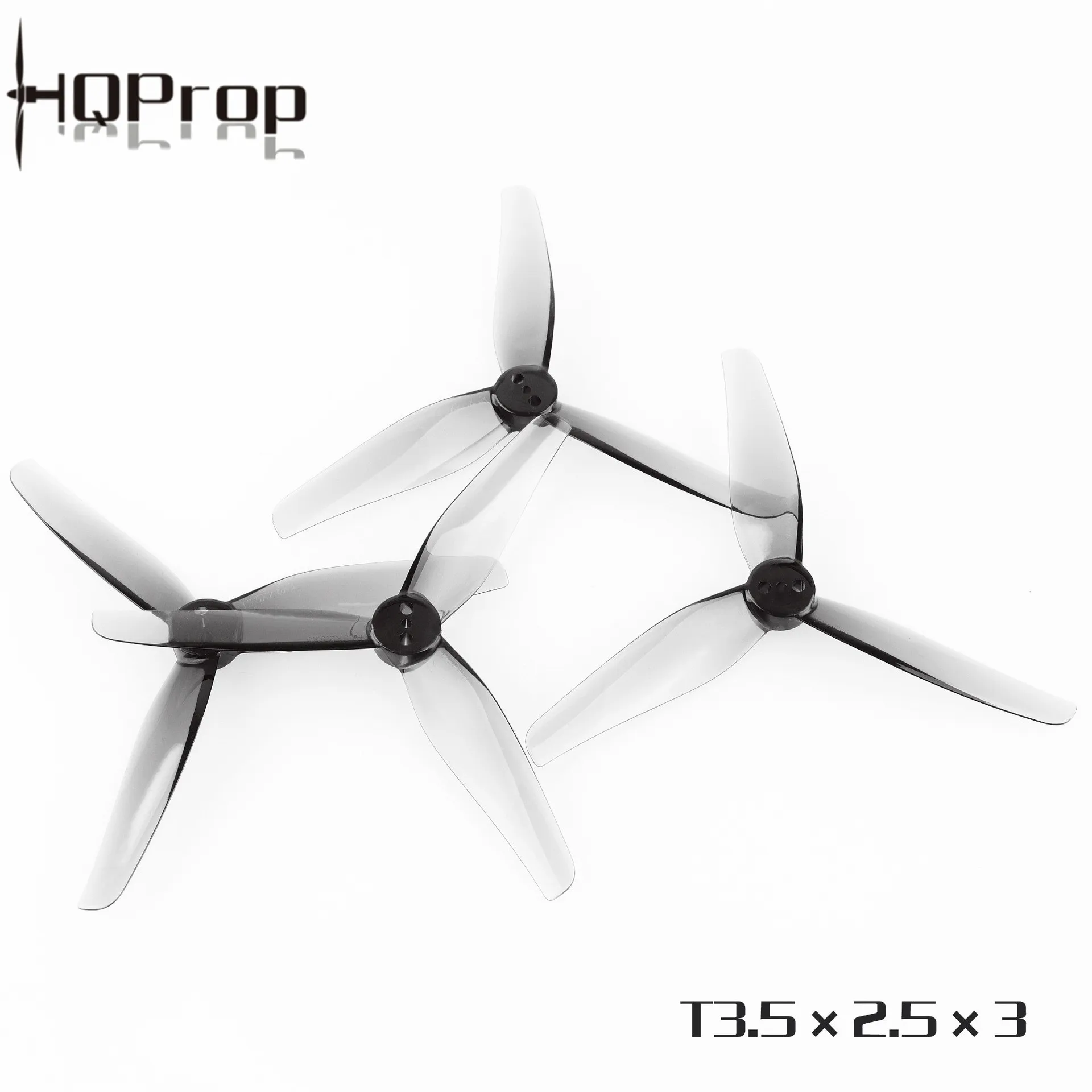 4 Paar HQProp T3.5X2.5X3 3,5-Zoll-Propeller 3525 1,5mm Welle 3-Blatt-Propeller für IFlight IH3 RC DIY FPV Racing Drohne HQ Prop